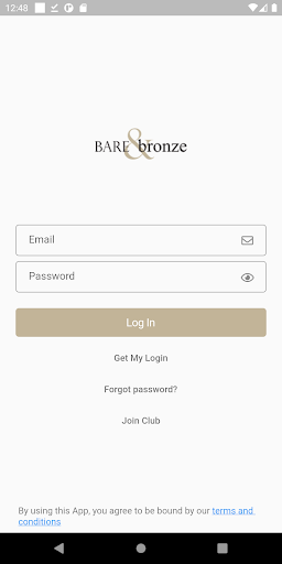 Android application Bare & Bronze screenshort