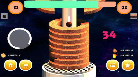 Stack Ball Fall - Helix Jump
