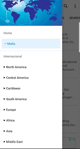 Android application Malta Jobs screenshort