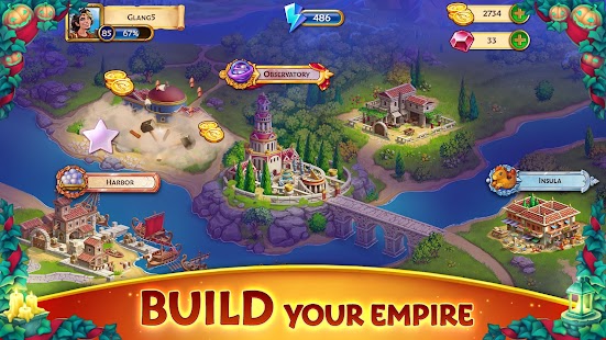 Jewels of Rome: Gems Puzzle Screenshot