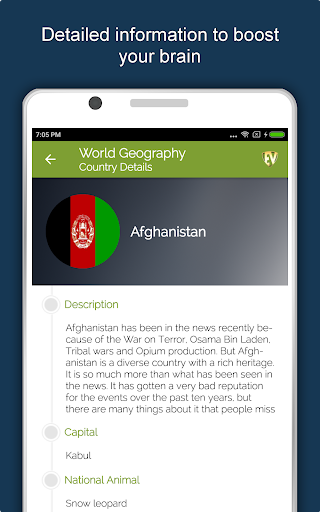 Screenshot of World Geography Dictionary