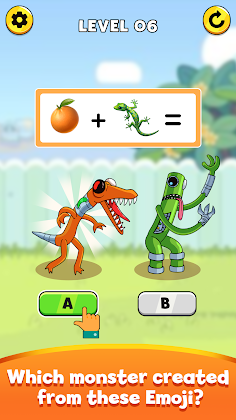 Monster Emoji: Guess & Mix - Screenshot 2