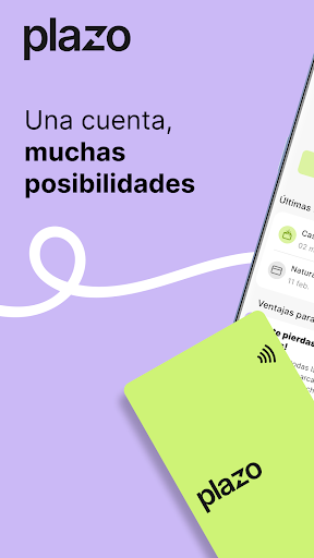 Android application Plazo: Tarjeta sin comisiones screenshort