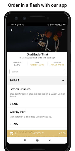 Android application Gratitude Thai screenshort