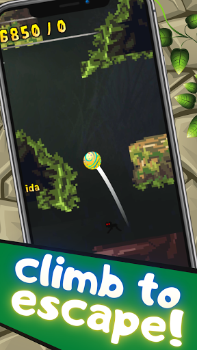 Escape jump from lava volcano Screen 3
