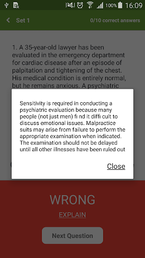 Psychiatry Exam Prep 2018