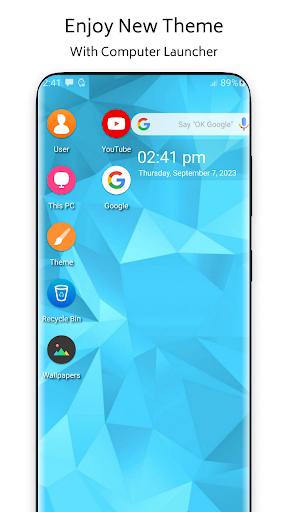 Mate x5 Theme for Launcher Screen 2