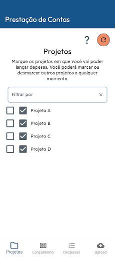 RentSoft: Prestação de Contas Screen 2