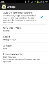 MGRS GPS Screenshot