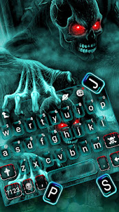 Zombie Skull Keyboard 6.0.1109_8 APK screenshots 2