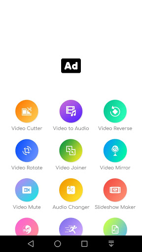 Android application Awaz Video Editor - Video Cutt screenshort