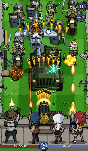 Zombie War Idle Defense Game APK-MOD(Unlimited Money Download) screenshots 1