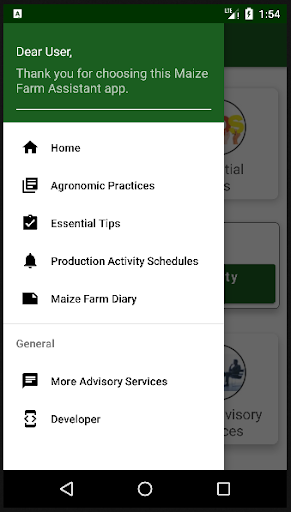 Maize Farm Assistant Screen 3