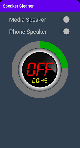 Android application Speaker Cleaner Plus screenshort
