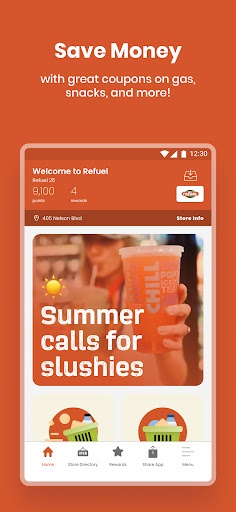 Android application Refuel Market Rewards screenshort