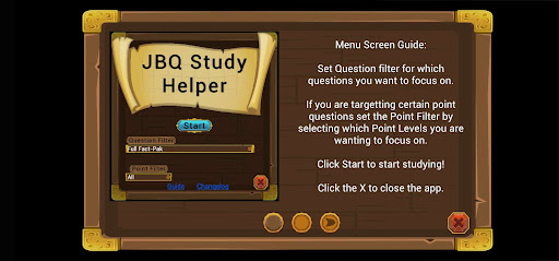 JBQ Study Helper Screen 3
