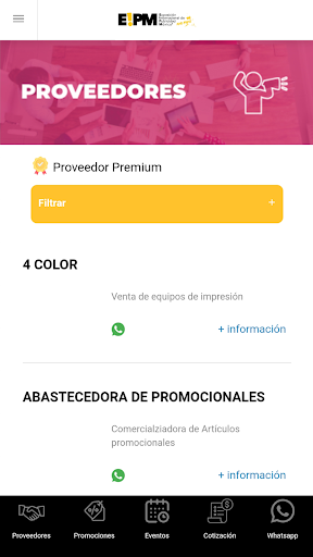 Android application Expo Publicidad screenshort