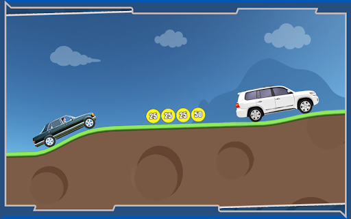 Android application Up Hill Racing: Luxury Cars screenshort