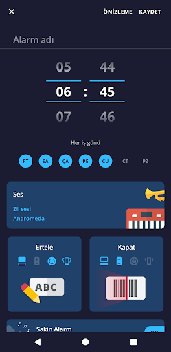 Alarm: Çalar Saat, Zamanlayıcı ekran görüntüsü
