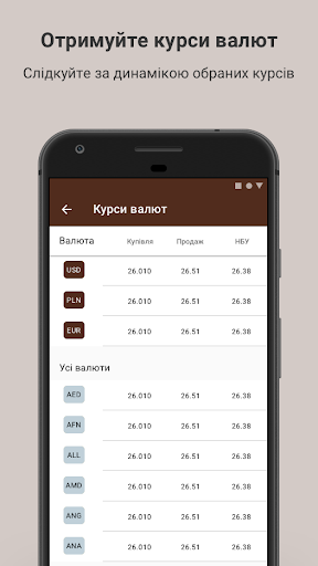 Android application BANK 3/4 Business screenshort