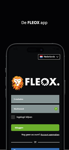Android application FLEOX app screenshort