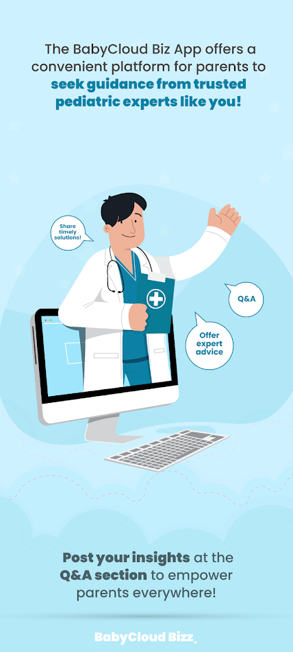 #8. BabyCloud Bizz (Android) di: Adwaita Educare PVT LTD