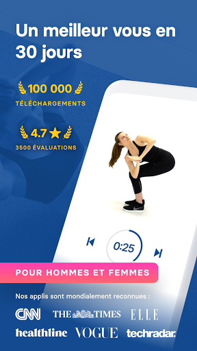 Aperçu de l'application