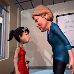 Cover Image of Download Crazy Scary Evil Teacher 3D - Spooky Game 1.4 APK