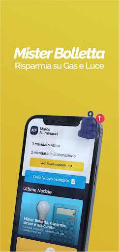 Android application Mister Bolletta screenshort