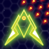 Neon Sky Space War Shooter icon
