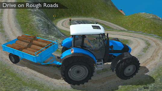 Tractor Drive Farming Games