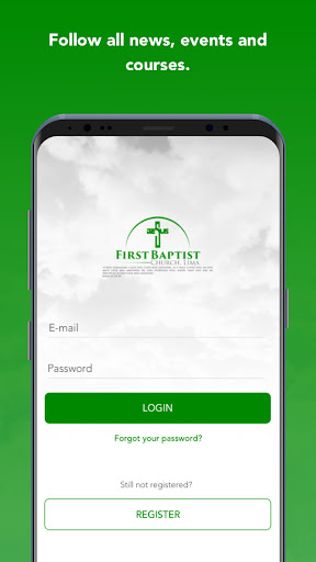 Android application First Baptist Church Lima screenshort