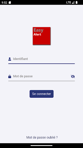Android application EasyAlert screenshort