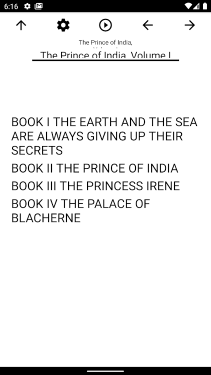 Book, The Prince of India, Vol - 1.0.55 - (Android)