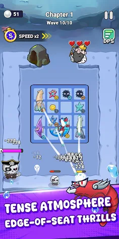 Defend Ocean Backpack Battle - Screenshot 4