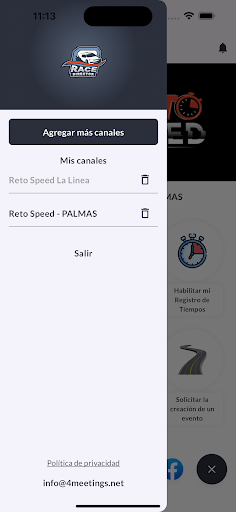 Android application Race Director screenshort