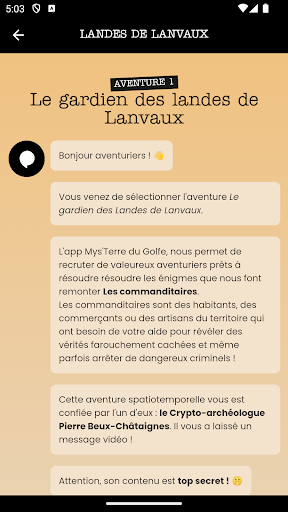 Mysterre du Golfe Screen 2