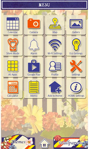 VIVA Flower! Wallpaper Theme Screen 2