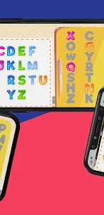 English Letters Fridge