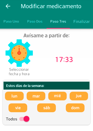 Alarma de medicamentos, Medica Screen 2