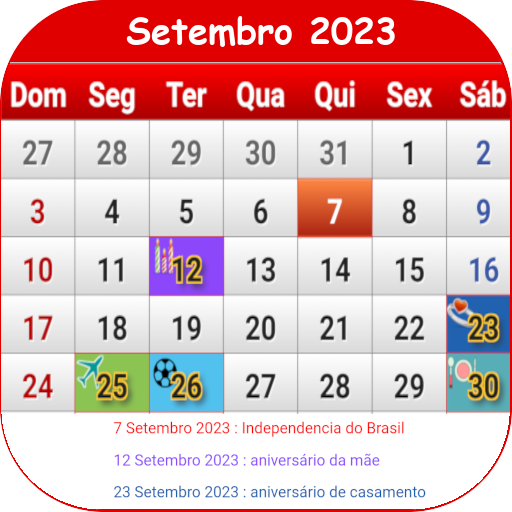 Brasil Calendário 2023 - Apps on Google Play