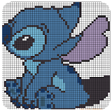 Color By Number Sandbox Lilo Coloring Stitch icon