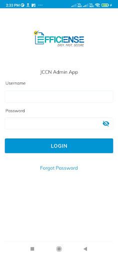 Android application JCCN Admin screenshort