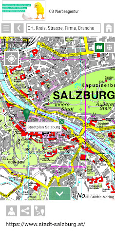 Android application Unser Stadtplan Österreich screenshort