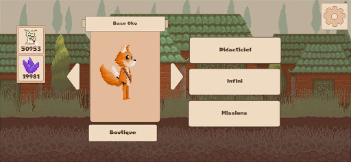 Android application OkoRunner screenshort