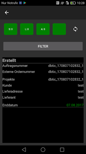 Android application CarrierMobile PLUS screenshort