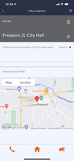 City of Freeport, IL Screen 3