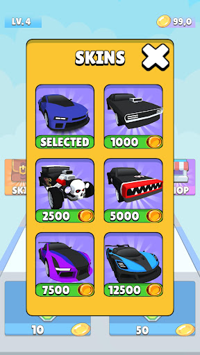 Android application Car Fever Runner screenshort