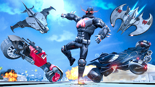 Bat Hero Man Game : Robot Game - Screenshot 1