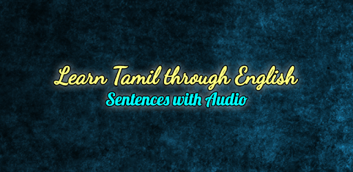 Learn Tamil through English